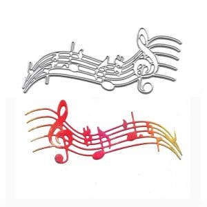 Steel Dies - Musical Notes