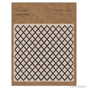 CrafTangles Photopolymer Stamps - Moroccan Pattern