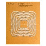 CrafTangles Steel Dies - Wavy Squares (Set of 6 dies)