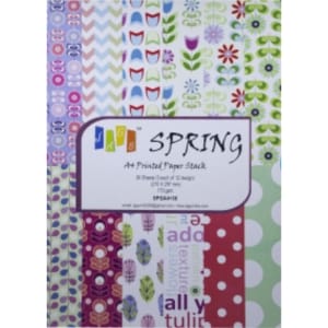 Assorted A4 Paper Pack - Spring (Set of 36 sheets)
