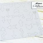 Papericious Collage Chipboard Elements - Arrows