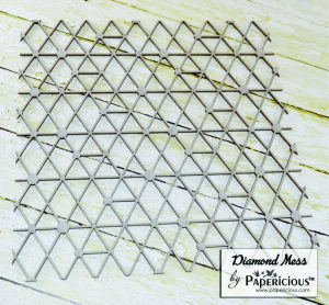 Papericious Chipboard Elements - Diamond Mess