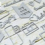 Papericious Themed Chipboard Elements - Lets Go