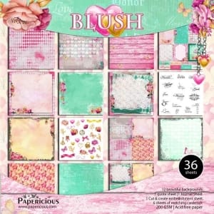Papericious Premium Collection - Blush (12 by 12 patterned paper)