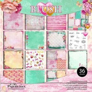 Papericious Premium Collection - Blush (12 by 12 patterned paper)