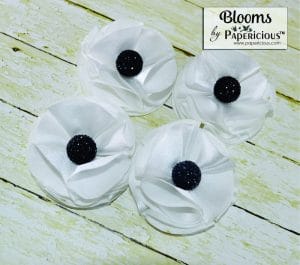 Papericious Handmade Fabric Flowers (FL1001)