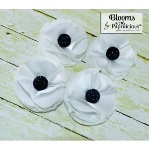 Papericious Handmade Fabric Flowers (FL1001)