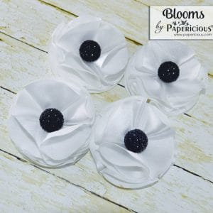 Papericious Handmade Fabric Flowers (FL1001)