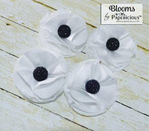 Papericious Handmade Fabric Flowers (FL1001)