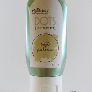 Papericious Fine Acrylic Colour (Dots) (50 ml) - Soft Patina
