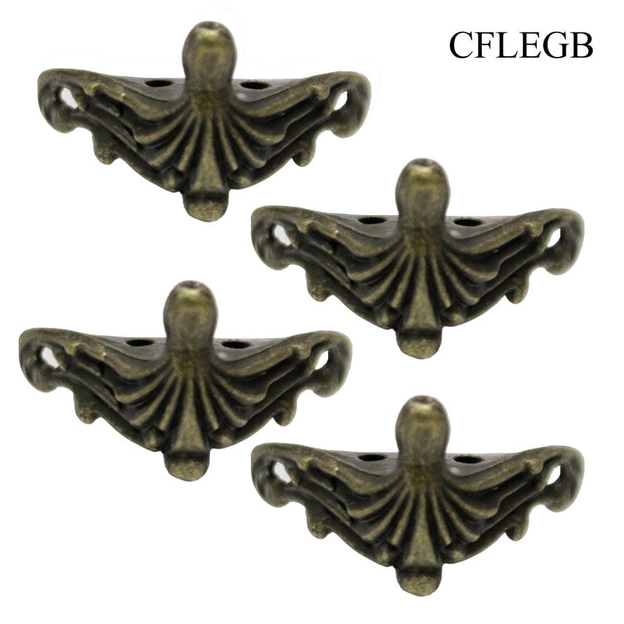 Metal Decorative Feets/ Foundations (CFLEGB) (Set of 4 pcs) CFLEGB Metal Decorative Feets/ Foundations (CFLEGB) (Set of 4 pcs)
