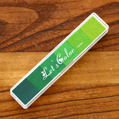 Lets Color Ombre Ink Pad - Green