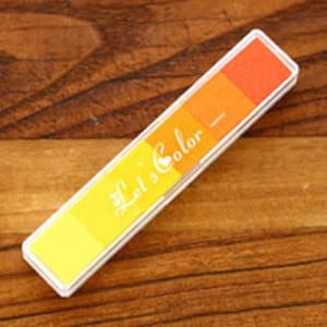 Lets Color Ombre Ink Pad - Orange