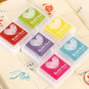 Candy toned Ink pads (Set of 6 ink pads)