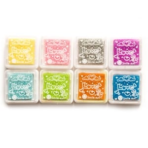 Ink pads (Set of 8 ink pads)