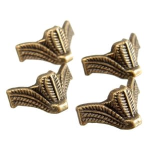 Metal Decorative Feets/ Foundations - Antique (Set of 4 pcs) (CFLEGM)
