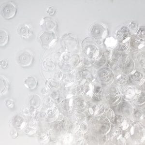 Mudra Couture Sequins - Clear