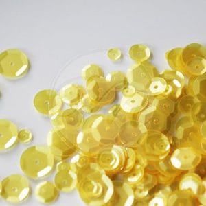 Mudra Couture Sequins - Yellow