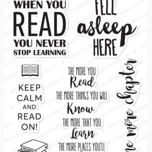 Mudra Craft Stamps - Bookmark