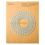 CrafTangles Steel Dies - Inward Scalloped Circles (Set of 4 dies)