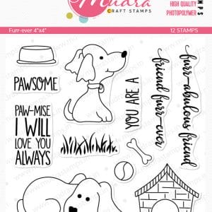 Mudra Craft Stamps - Furry Friend