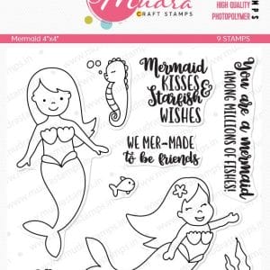 Mudra Craft Stamps - Mermaid