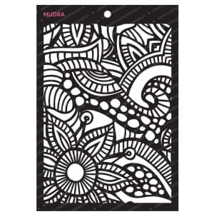 Mudra Stencils - Doodle Cluster