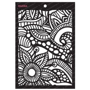 Mudra Stencils - Doodle Cluster