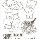 Mudra Craft Stamps - Pig Day