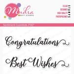 Mudra Craft Stamps - Sentiment Essentials