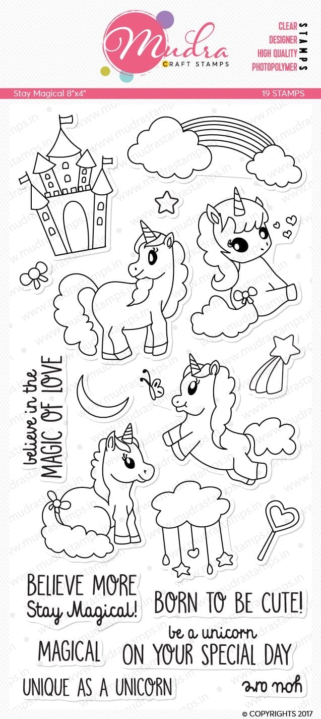 Mudra Craft Stamps - Stay Magical
