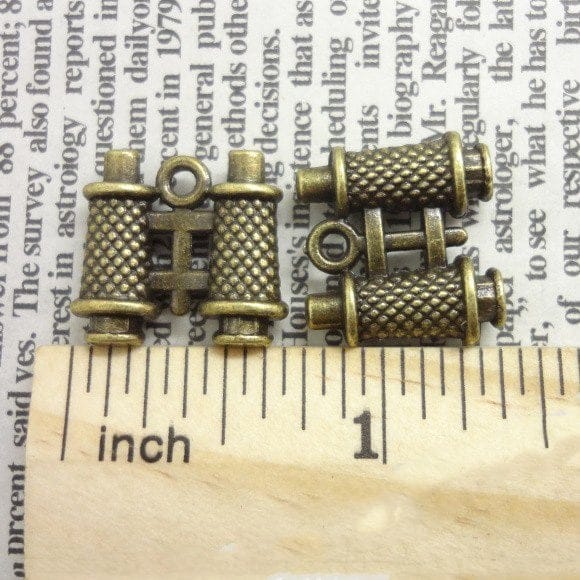 Vintage Binoculars Metal Charms (Set of 5 pcs)