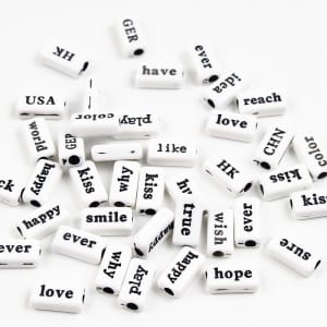 White Word Tiles (Pack of 50 tiles)