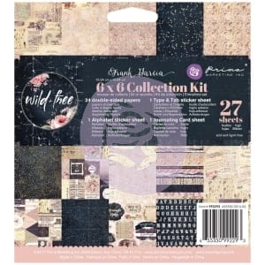 Prima - Frank Garcia Wild & Free (6x6 Collection Kit)