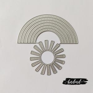 Steel Cutting Dies - Rainbow and Sun