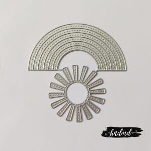 Steel Cutting Dies - Rainbow and Sun