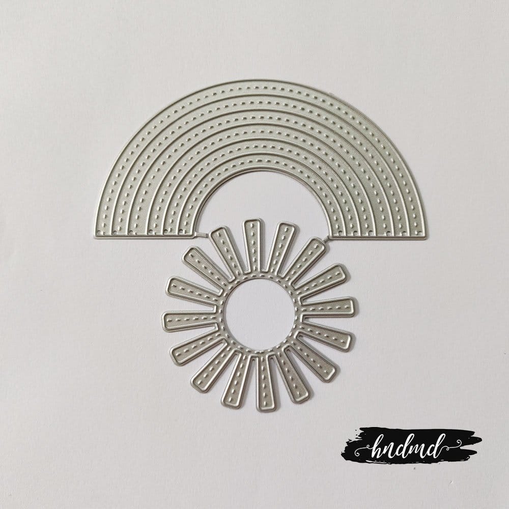 Steel Cutting Dies - Rainbow and Sun XY009 Steel Cutting Dies Steel Cutting Dies - Rainbow and Sun