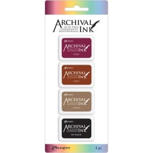 Archival Mini Ink Pad Kit # 2 (Set of 4)