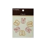 EnoGreeting Paper Clips - Bunny