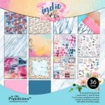 Papericious  Premium Collection - Indie Chic (12 by 12 patterned paper)