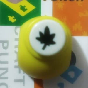 Jef Craft Punch - Maple Leaf - Extra Small Design 3 (JF-821)