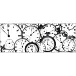 Tic Toc clear Stamp by KaiserCraft