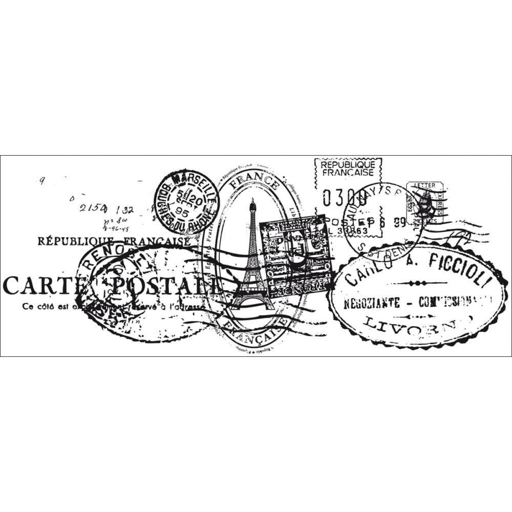 Postmark clear Stamp by KaiserCraft kaisercraft clear stamps diamonds timeless Postmark clear Stamp by KaiserCraft
