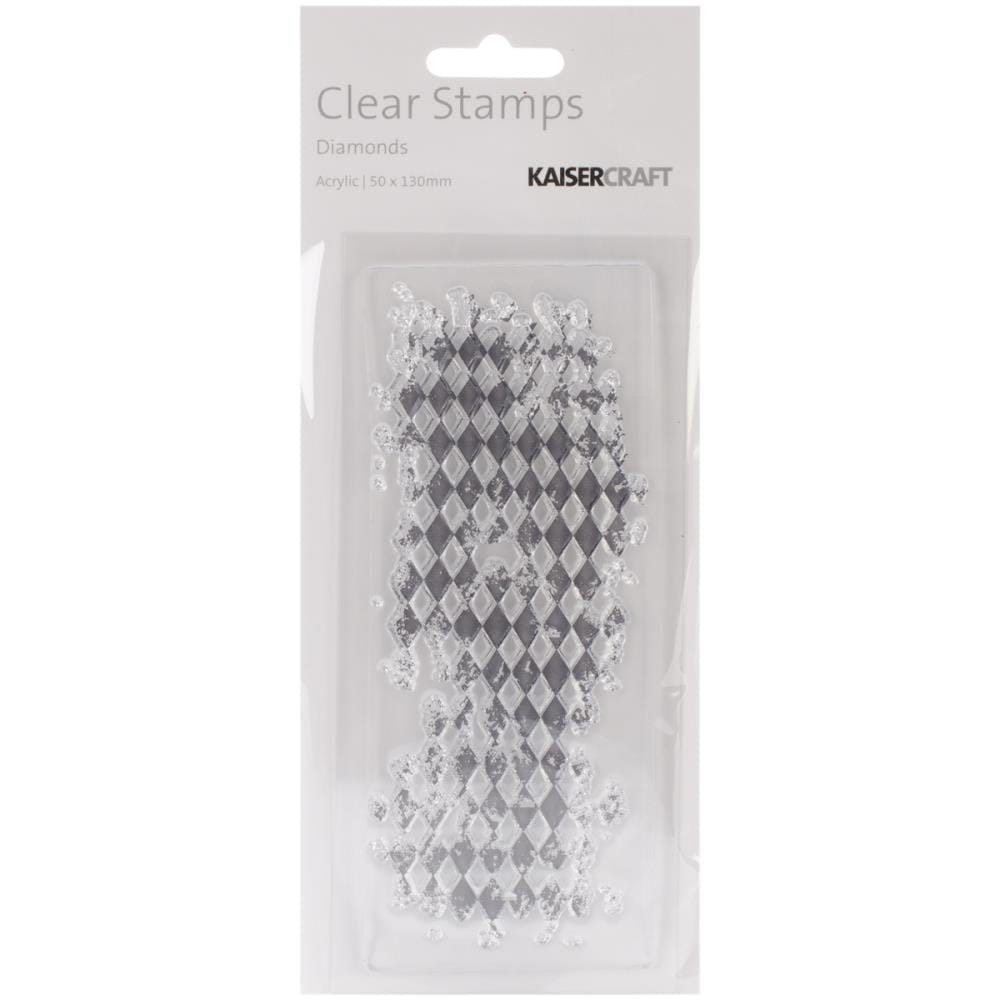 KaiserCraft Texture Clear Stamps - Diamonds KaiserCraft Texture Clear Stamps - Diamonds