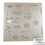 Papericious Themed Chipboard Elements - Gentleman