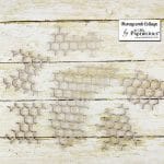 Papericious Collage Chipboard Elements - Honeycomb Collage
