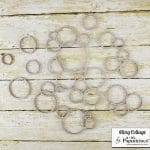 Papericious Collage Chipboard Elements - Ring Collage