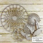 Papericious Collage Chipboard Elements - Round Dream Catcher Kit