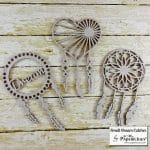Papericious Collage Chipboard Elements - Small Dream Catcher