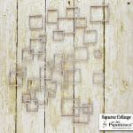 Papericious Collage Chipboard Elements - Square Collage